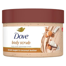 Load image into Gallery viewer, Dove Scrub Brown Sugar &amp; Coconut Butter