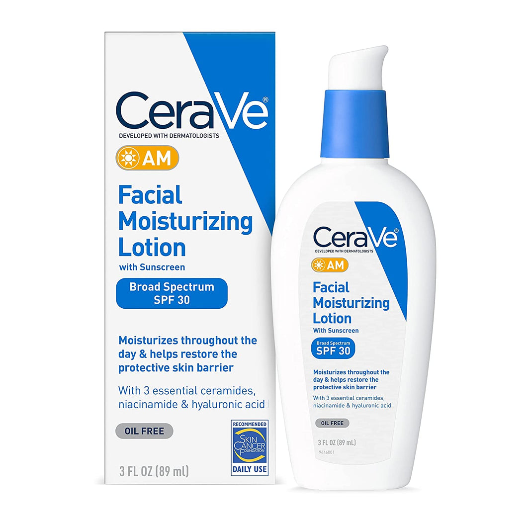 CeraVe AM Facial Moisturizing Lotion SPF 50