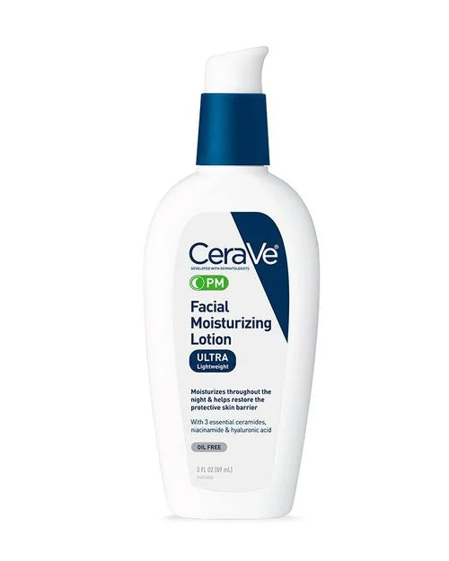 CeraVe PM Facial Moisturizing Lotion SPF 50