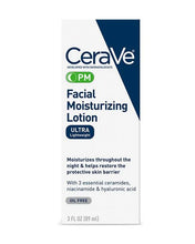 Load image into Gallery viewer, CeraVe PM Facial Moisturizing Lotion