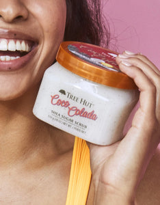 coco colada shea sugar scrub