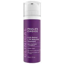 Load image into Gallery viewer, Clinical 0.3% Retinol + 2% Bakuchiol Treatment