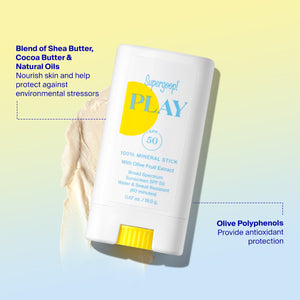 Play! 100% Mineral SPF Stick