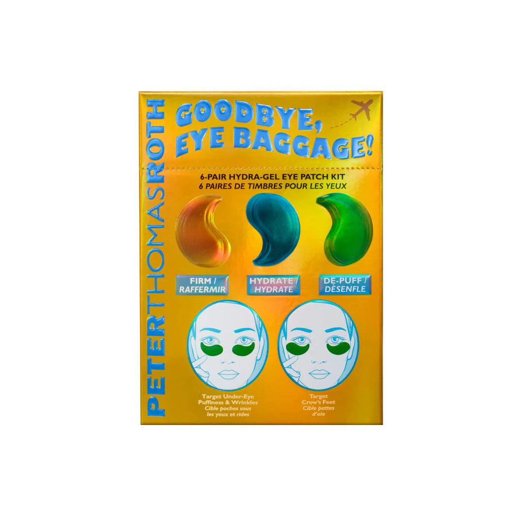 Goodbye, Eye Baggage! 6-Pair Hydra-Gel Eye Patch Kit