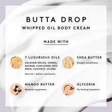 Load image into Gallery viewer, Butta Drop Refillable Warm Cinnamon Shimmering Whipped Oil Body Cream