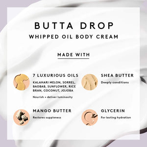 Butta Drop Refillable Warm Cinnamon Shimmering Whipped Oil Body Cream