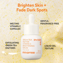 Load image into Gallery viewer, Green Tea Enzyme Vitamin C Brightening Serum