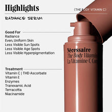Load image into Gallery viewer, The Body Vitamin C - Radiance Serum With THD Ascorbate