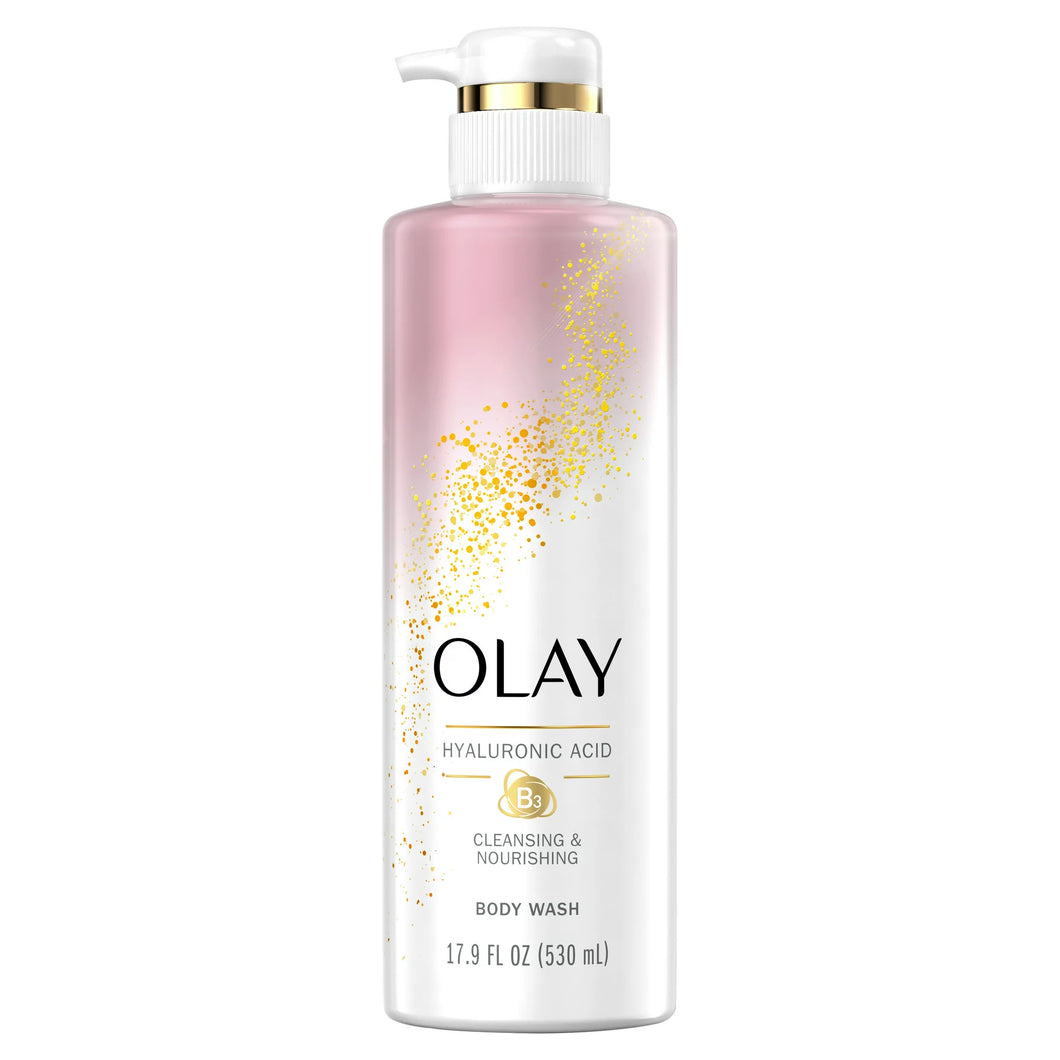 Olay Cleansing & Nourishing Body Wash with Hyaluronic Acid and Vitamin B3