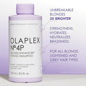 No.4P Blonde Enhancer™ Toning Purple Shampoo