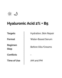 Hyaluronic Acid 2% + B5