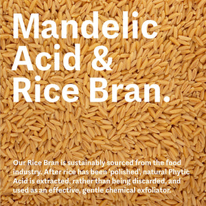 Mandelic Acid & Rice Bran Gentle Exfoliating Serum