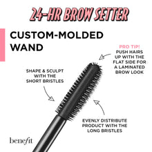 Load image into Gallery viewer, 24-HR Brow Setter Clear Brow Gel with Lamination Effect