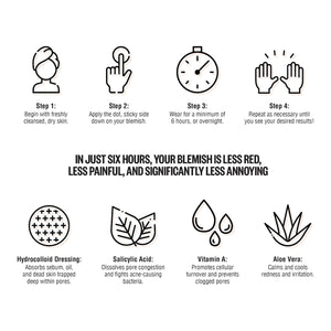 Salicylic Acid Acne Healing Dots