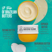 Load image into Gallery viewer, Triple Brazilian Butter™ Hair Repair Treatment Mask