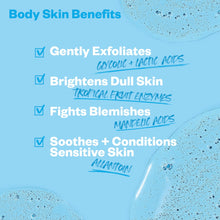 Load image into Gallery viewer, Good Body Skin AHA + Enzyme Exfoliating Body Wash