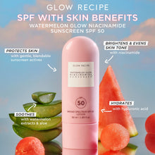 Load image into Gallery viewer, Watermelon Glow Niacinamide Sunscreen SPF 50