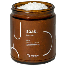 Load image into Gallery viewer, Soak - vitamin-rich mineral bath salts